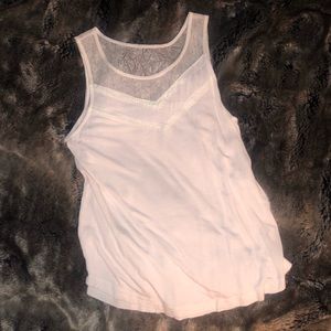 Little White Lace Tank